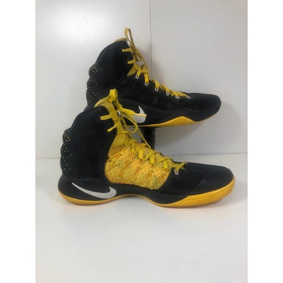 Nike Hyperdunk 2016 SE Black Varsity Maize Sneakers Shoes Men's US 13 - Picture 3 of 7